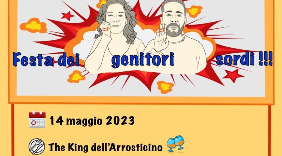 Festa dei Genitori Sordi 14 maggio 2023